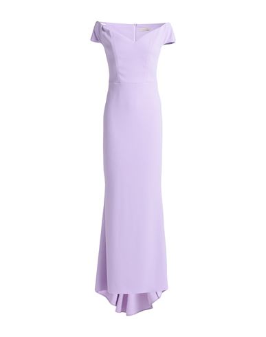 Shop Rinascimento Woman Maxi Dress Lilac Size S Polyester, Elastane In Purple