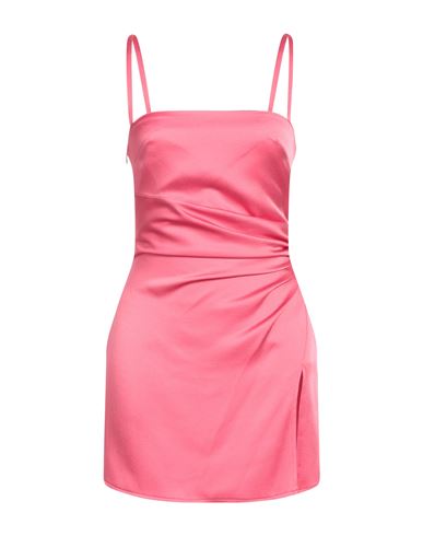 Act N°1 Woman Mini Dress Fuchsia Size 4 Acetate, Viscose In Pink