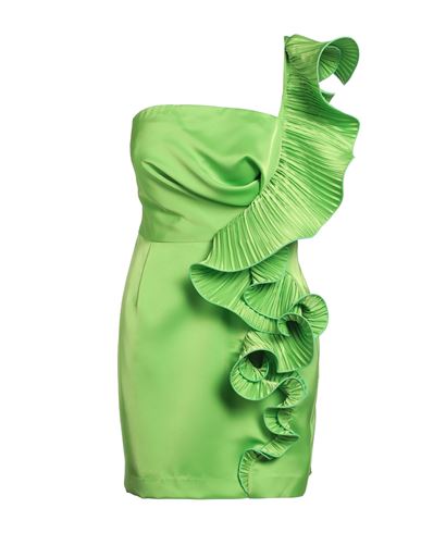 Tassos Mitropoulos Woman Mini Dress Green Size Xl Pes - Polyethersulfone