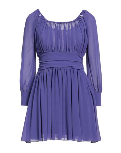 Aniye By Woman Mini Dress Purple Size 8 Polyester