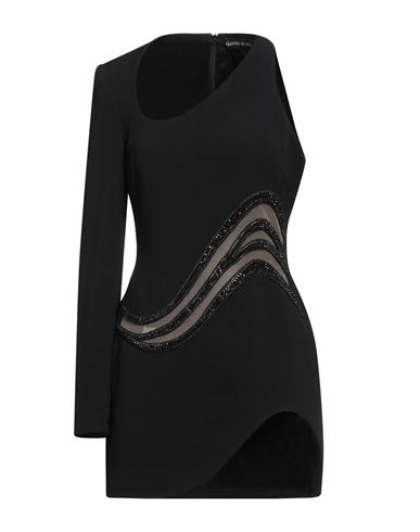 David Koma Woman Mini Dress Black Size 4 Acetate, Viscose, Elastane