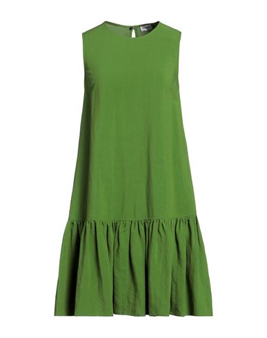 Rue Du Bac Woman Mini Dress Green Size 2 Viscose, Linen