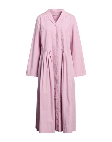 Odeeh Woman Midi Dress Pink Size 10 Cotton