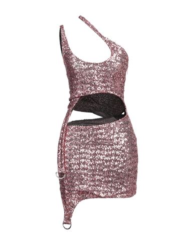Shop Ambush Woman Mini Dress Pink Size M Polyester