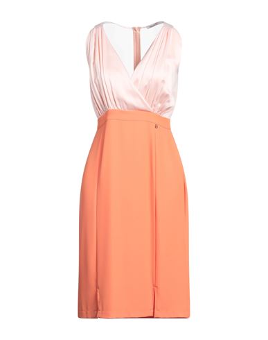 Le Sarte Del Sole Woman Midi Dress Mandarin Size 8 Polyester, Elastane