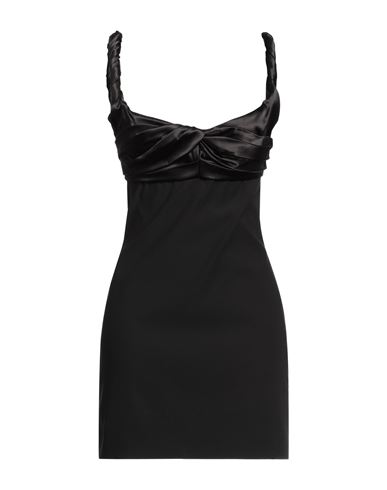 Alyx 1017  9sm Woman Mini Dress Black Size 6 Acetate, Polyamide, Elastane
