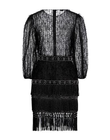 Elisabetta Franchi Woman Mini Dress Black Size 8 Polyester