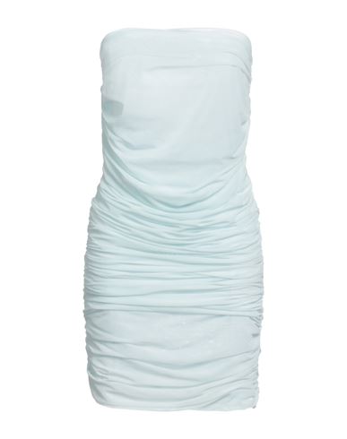 Des Phemmes Des_phemmes Woman Mini Dress Sky Blue Size 6 Nylon