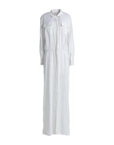 Hc  Holy Caftan Hc Holy Caftan Woman Maxi Dress Cream Size 8 Linen In White
