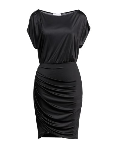 Gaelle Paris Gaëlle Paris Woman Mini Dress Black Size 4 Polyester, Elastane