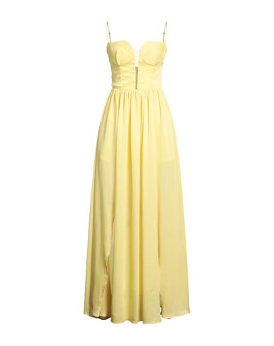 Feleppa Woman Maxi Dress Yellow Size 6 Pes - Polyethersulfone