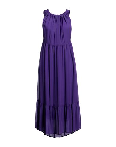 Shop Emma & Gaia Woman Maxi Dress Mauve Size 6 Viscose In Purple