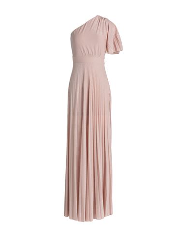 Liu •jo Woman Maxi Dress Blush Size 4 Viscose, Polyamide, Polyester, Elastane In Pink