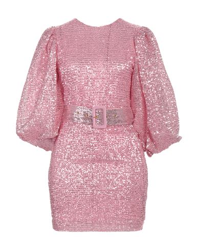 By Ti Mo Woman Mini Dress Pink Size S Polyester