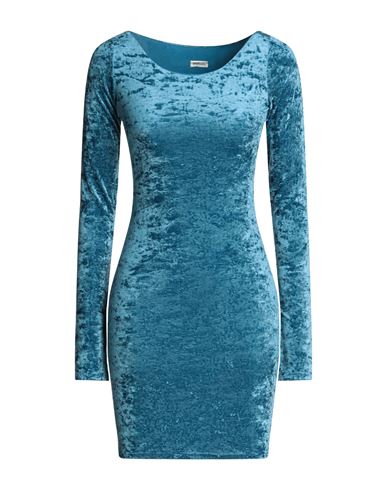 Matinee Matineé Woman Mini Dress Blue Size M Polyamide, Elastane