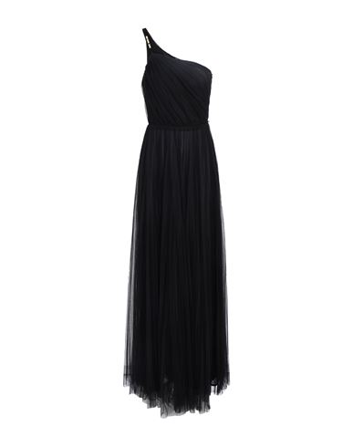 Elisabetta Franchi Woman Maxi Dress Black Size 4 Polyamide