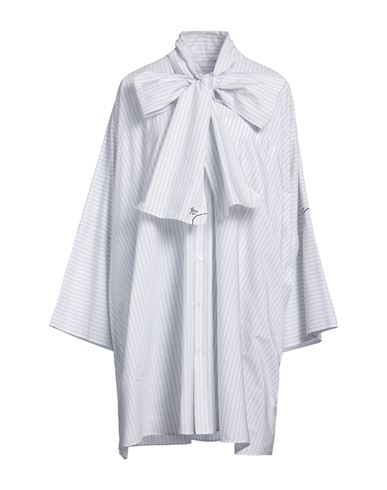 Mm6 Maison Margiela Woman Mini Dress White Size 6 Cotton