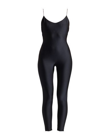 OSEREE OSÉREE WOMAN JUMPSUIT BLACK SIZE L POLYAMIDE, ELASTANE 