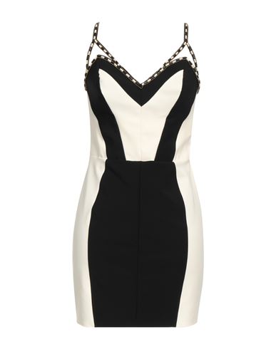 Elisabetta Franchi Woman Mini Dress Black Size 6 Polyamide, Elastane, Glass