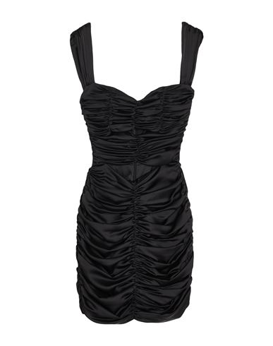 Nineminutes Woman Mini Dress Black Size 2 Polyester, Elastane