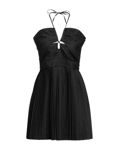 Jijil Woman Mini Dress Black Size 6 Polyester, Cotton