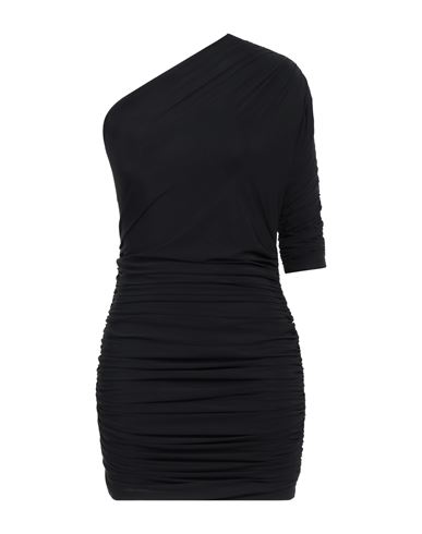 Atlein Woman Mini Dress Black Size 6 Polyamide, Elastane