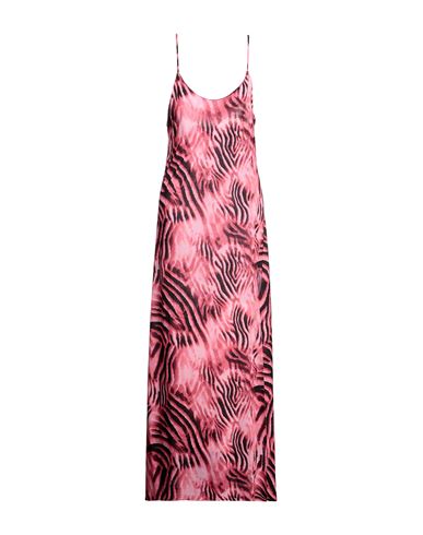 Gaelle Paris Gaëlle Paris Woman Maxi Dress Pink Size L Polyester