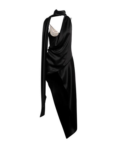 David Koma Woman Top Black Size 2 Triacetate, Polyester, Glass