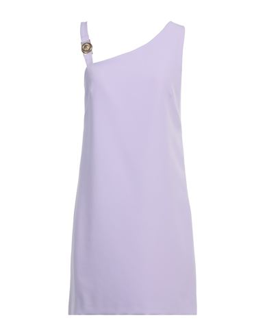 Just Cavalli Woman Mini Dress Light Purple Size 10 Polyester, Elastane