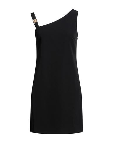 Shop Just Cavalli Woman Mini Dress Black Size 8 Polyester, Elastane