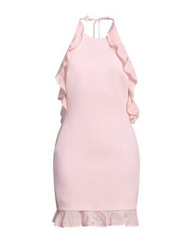 David Koma Woman Mini Dress Pink Size 4 Acetate, Viscose, Elastane, Polyamide
