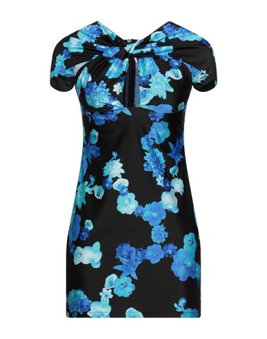 Coperni Woman Mini Dress Black Size L Polyamide, Elastane In Multi