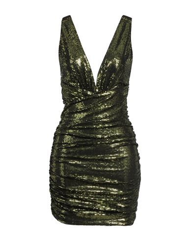 Alexandre Vauthier Woman Mini Dress Acid Green Size 8 Polyamide, Polyester, Elastane