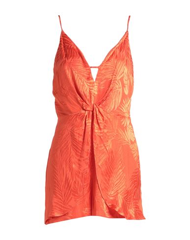 Shop Guess Woman Jumpsuit Orange Size 8 Viscose