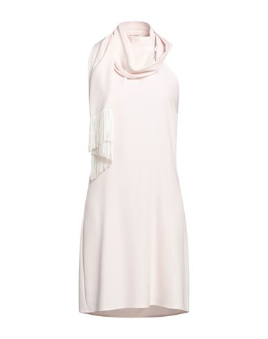 Vicolo Woman Mini Dress Light Pink Size M Polyester, Elastane