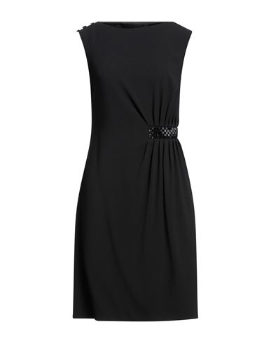 Paule Ka Woman Midi Dress Black Size 6 Triacetate, Polyester