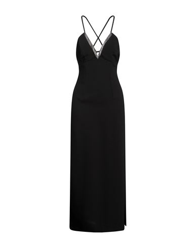 Shop Sadey With Love Woman Maxi Dress Black Size 4 Polyester, Elastane