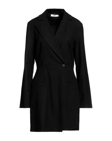 Shop Suoli Woman Mini Dress Black Size 8 Polyester, Viscose, Elastane