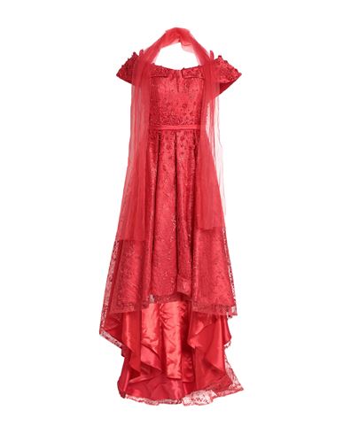 Shop Carla Ruiz Woman Maxi Dress Red Size 8 Polyester