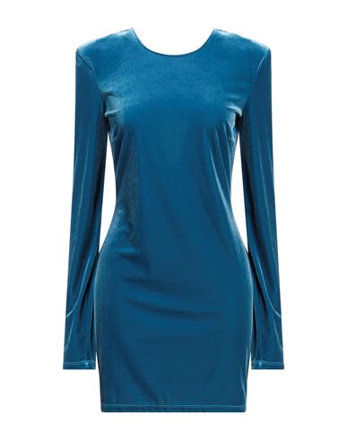 Patrizia Pepe Sera Woman Mini Dress Blue Size 2 Polyester, Elastane