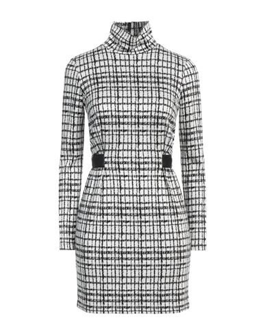 Shop Patrizia Pepe Woman Mini Dress White Size 4 Viscose, Nylon, Elastane