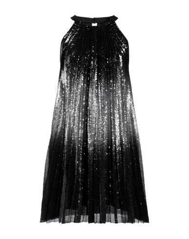 Max Mara Woman Mini Dress Black Size 6 Polyester, Acetate, Silk, Polyamide