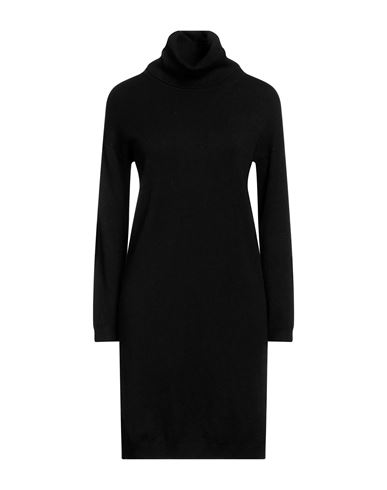 Shop Haveone Woman Mini Dress Black Size Onesize Viscose, Polyester, Polyamide
