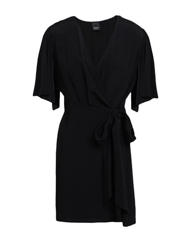 Pinko Woman Mini Dress Black Size 8 Viscose