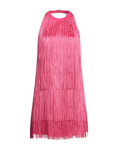 Shop Pinko Woman Mini Dress Magenta Size 4 Polyester, Acetate