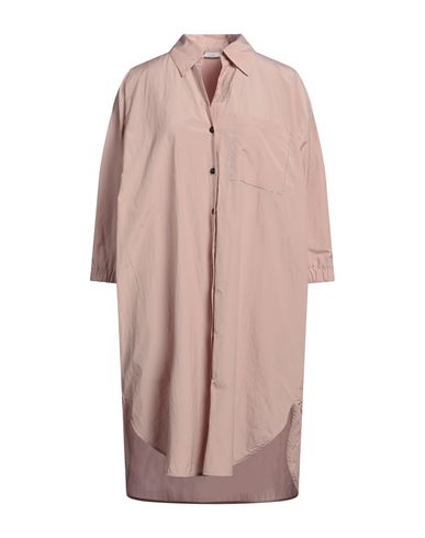 Peserico Woman Midi Dress Blush Size 6 Cotton, Polyamide In Pink