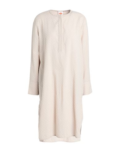 Shop Sundek Woman Midi Dress Beige Size S Cotton, Polyester