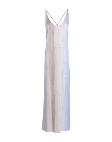 Peserico Woman Maxi Dress Beige Size 6 Viscose In Multi
