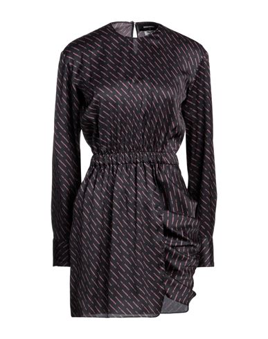 Dsquared2 Woman Mini Dress Black Size 10 Polyester