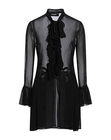 Dsquared2 Woman Mini Dress Black Size 2 Viscose